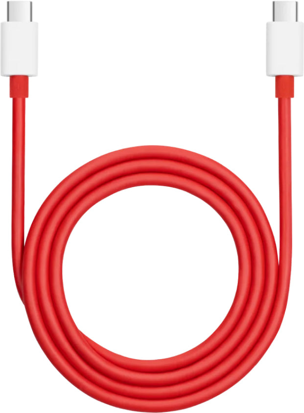 USB-C adat- és töltőkábel - USB-C OnePlus DL152, 150W, 1m, piros 5461100529