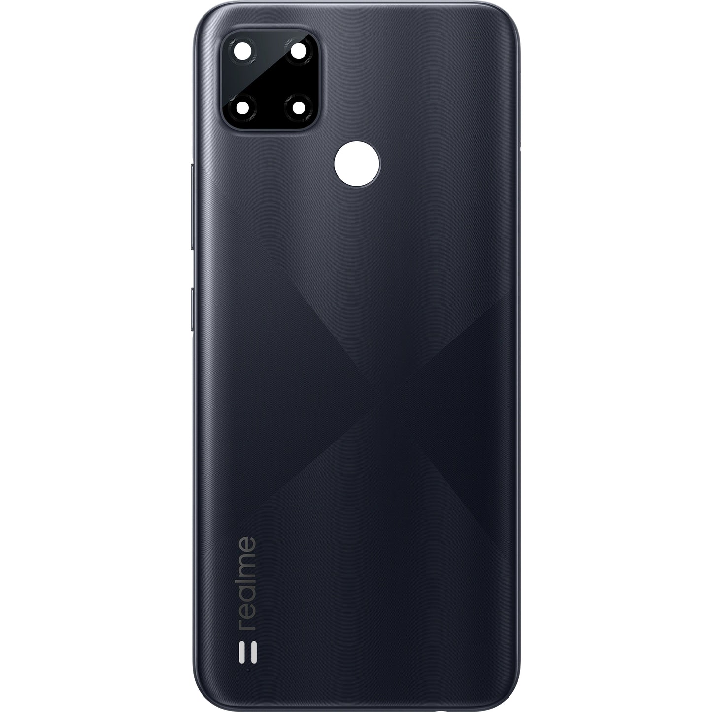 Akkumulátorfedél Realme C21Y, Cross Black, szervizcsomag 4908781 