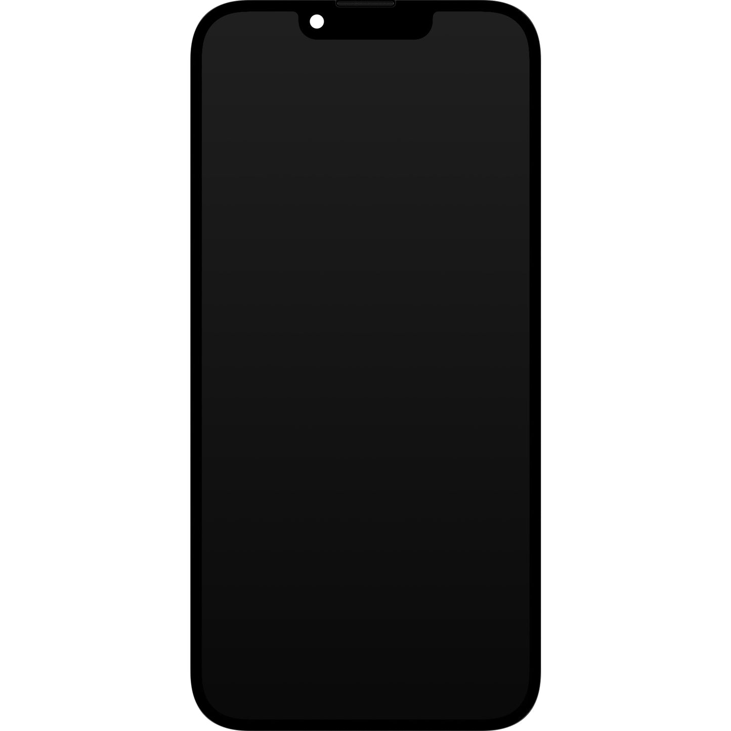 Érintőképernyő JK Apple iPhone 13-hoz, kerettel, In-Cell LCD verzió, fekete