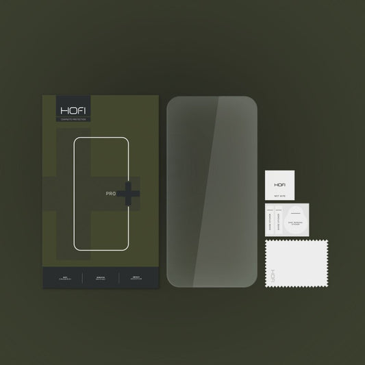 HOFI PRO+ képernyővédő Apple iPhone 15, védőüveg, teljes ragasztás, 2.5D 