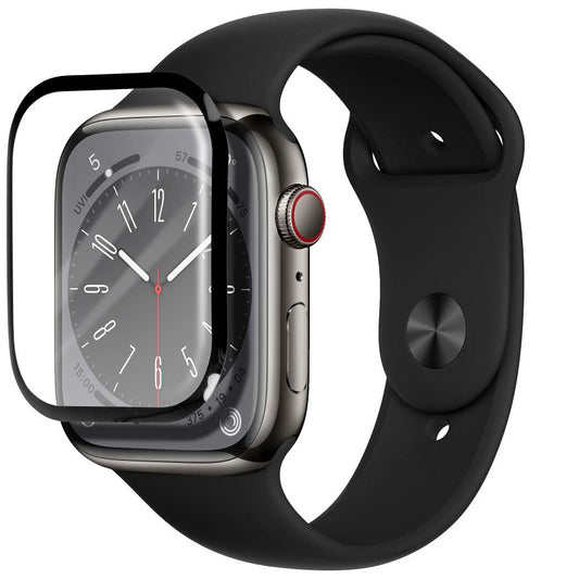 Bestsuit Protective Sleeve for Apple Watch SE 40mm Series, Flexible Glass, Black 
