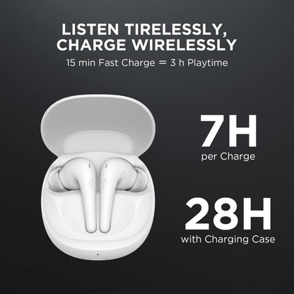 Bluetooth-kihangosító 1More Aero ES903, TWS, ANC, Fehér