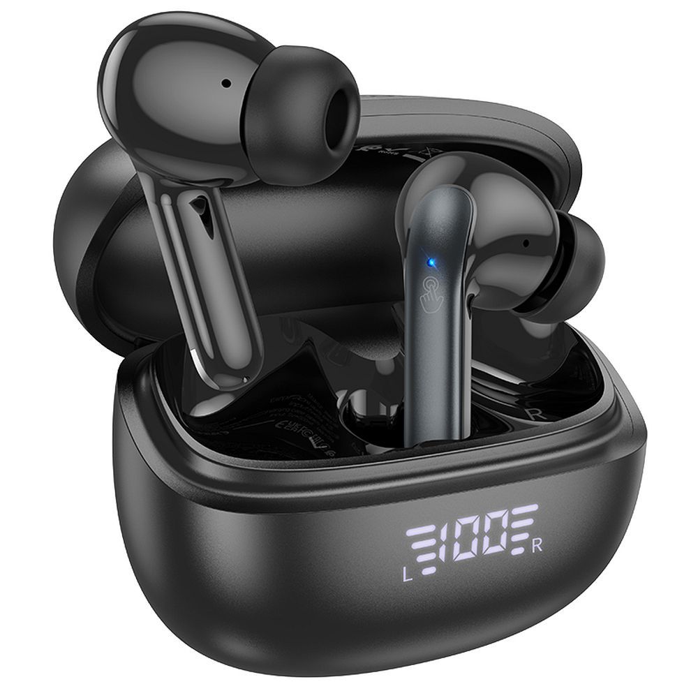 Bluetooth Handsfree Bluetooth HOCO EQ5, TWS, ANC, Black 
