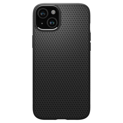 Tojás Apple iPhone 15, Spigen, Liquid Air Matte, fekete ACS06790 