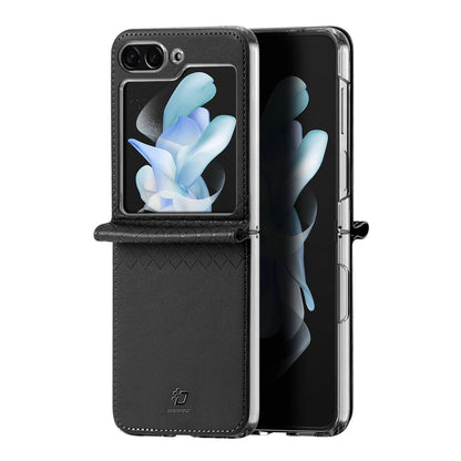 Táska Samsung Galaxy Z Flip5 F731, DUX DUCIS, DUX DUCIS, DUX DUCIS, Fényes, Fekete 