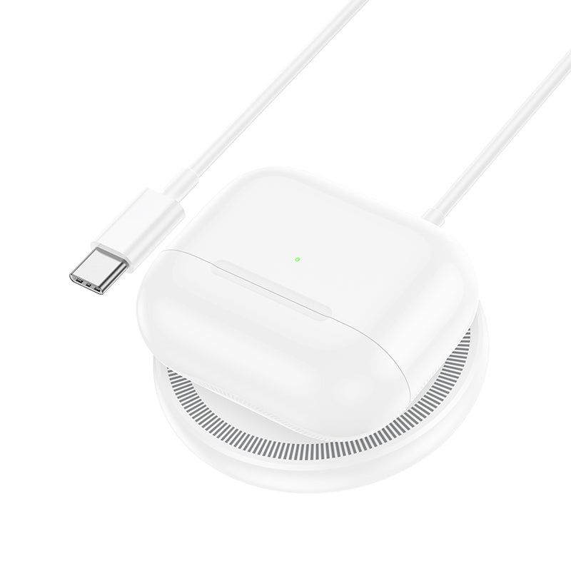 Borofone BQ27 vezeték nélküli hálózati töltő, 15W, 1.67A, fehér 