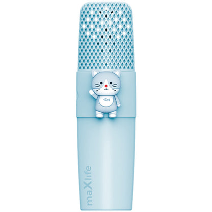 MaXlife Animal MXBM-500 Bluetooth mikrofon, kék 