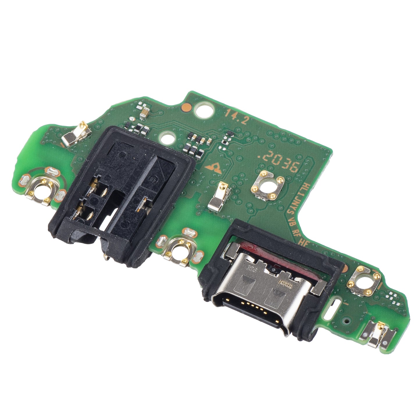 Huawei P40 lite 4G, szervizcsomag 02353LSV - Hang - mikrofon - töltőcsatlakozó kártya 