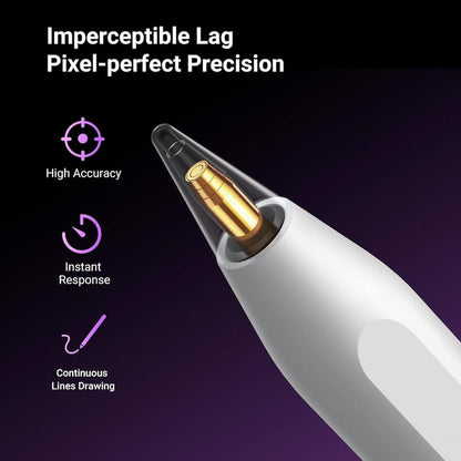 UGREEN Touch Pen az Apple iPadhez, Aktív Változat, Fehér